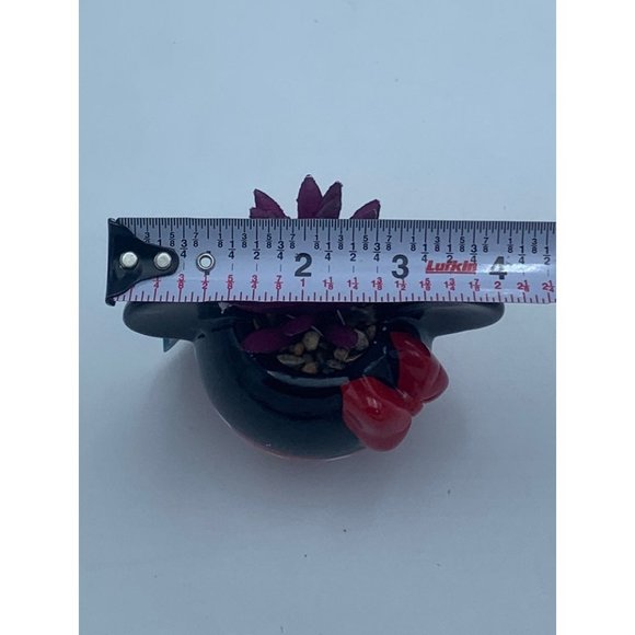 Disney Minnie Mouse Ceramic mini planter with Faux Succulent - Picture 2 of 3